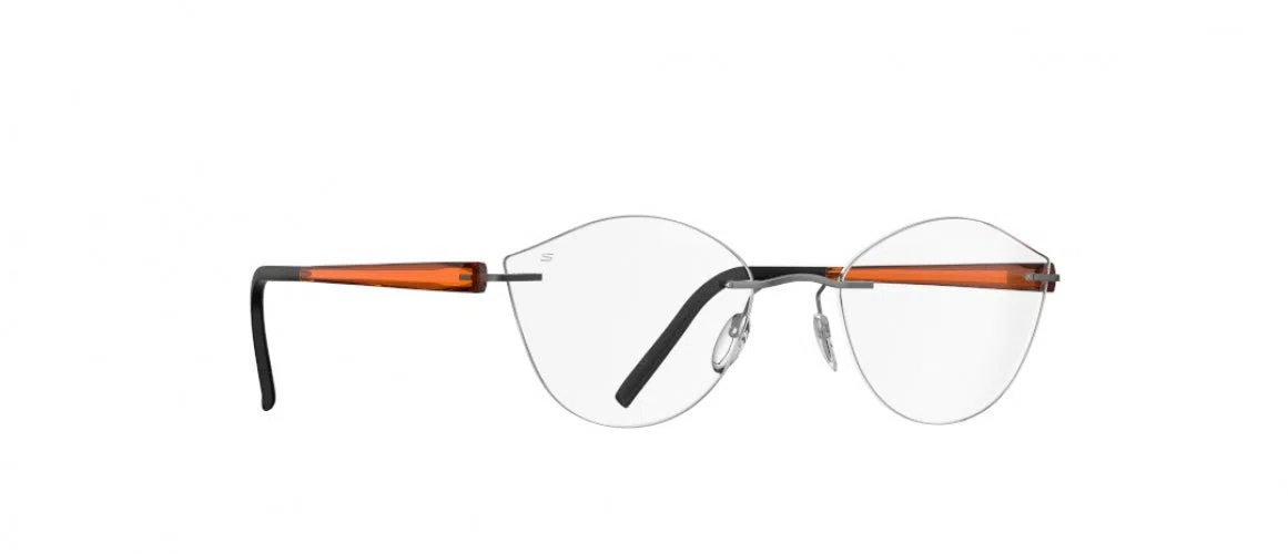 Silhouette The Sky Color Groove Demo Rimless 5600 Eyeglasses - view 9